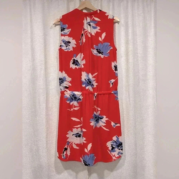 Flecr Bleve Red Floral Dress - Picture 2 of 3